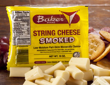Baker Smoked String Cheese